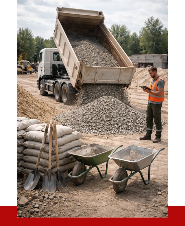 Доставка нерудных материалов в Вичуге от 1219 руб. | ПРОНЕРУДВчг