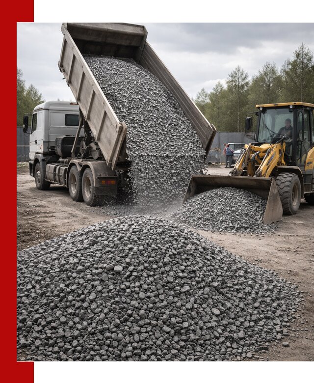Доставка и продажа щебня гранитного в Вичуге