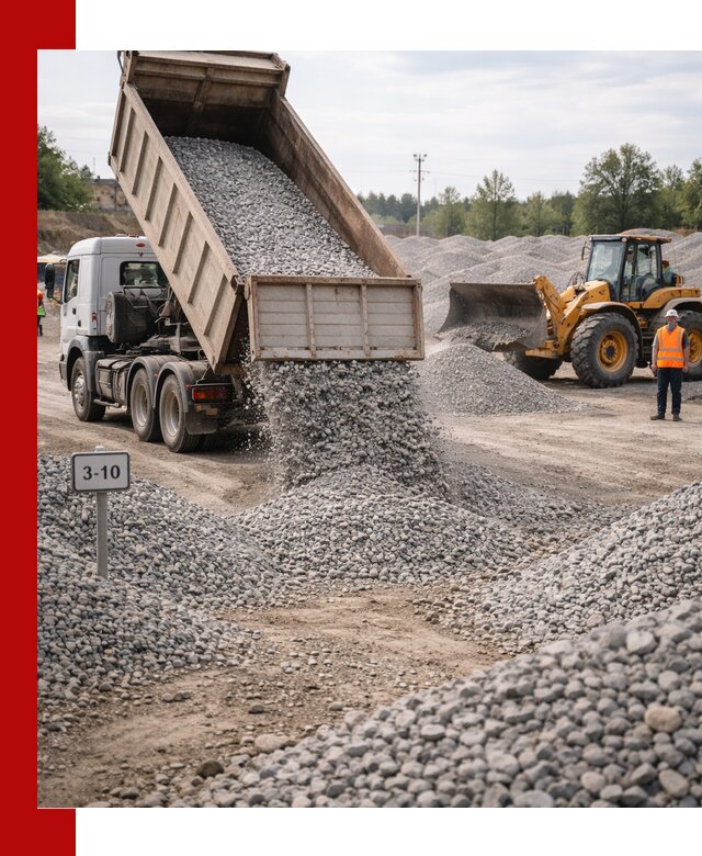 Гранитный щебень фракции 3–10: доставка и продажа в Вичуге