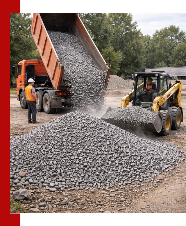 Купить гранитный щебень фракции 5–10 в Вичуге с доставкой