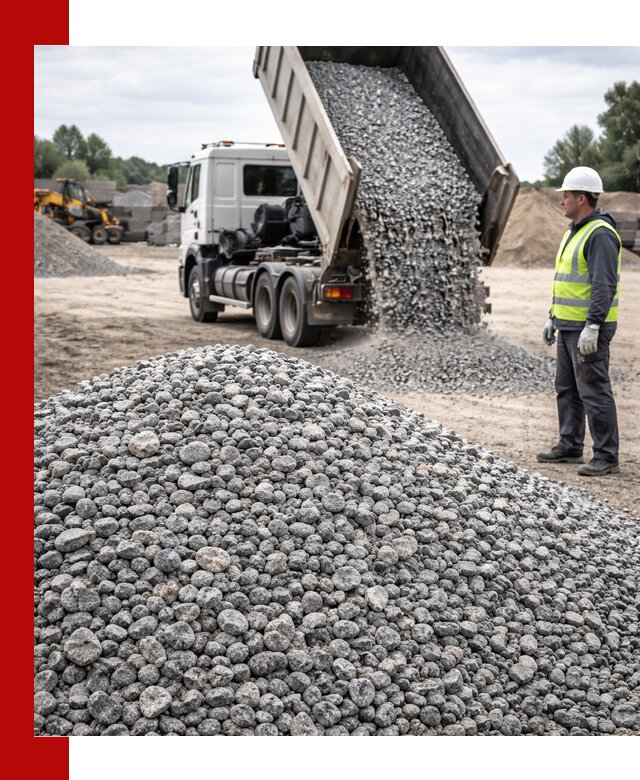 Доставка и продажа гранитного щебня фракции 5-20 в Вичуге