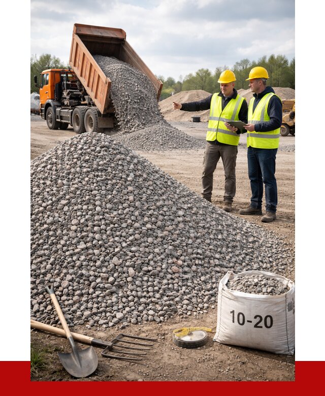 Гранитный щебень фракция 10-20 в Вичуге от 4267 руб.|ПРОНЕРУДВчг
