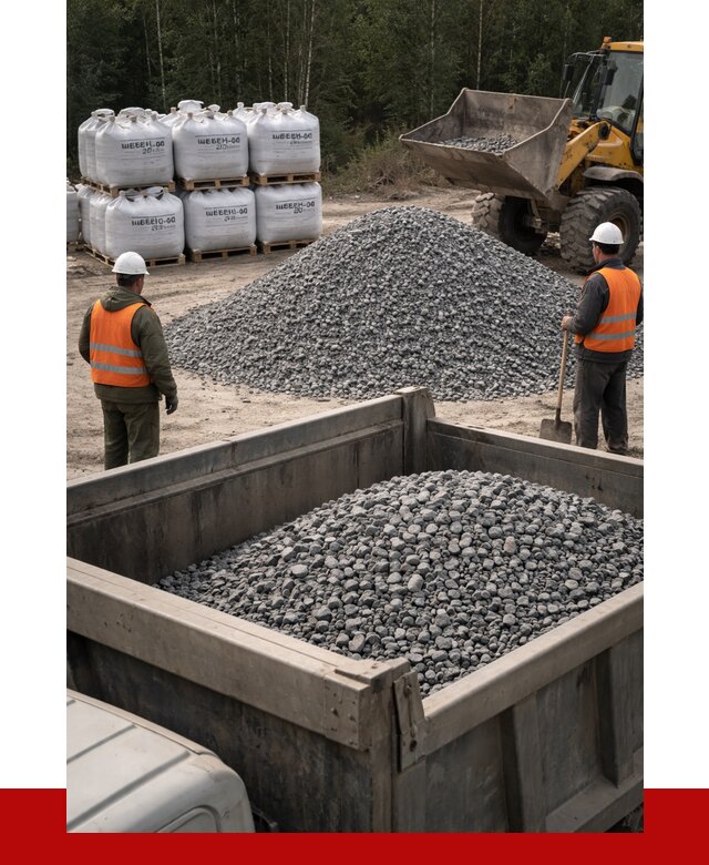 Щебень габбро диабаз 20-40 в Вичуге от 3454 руб. | ПРОНЕРУДВчг