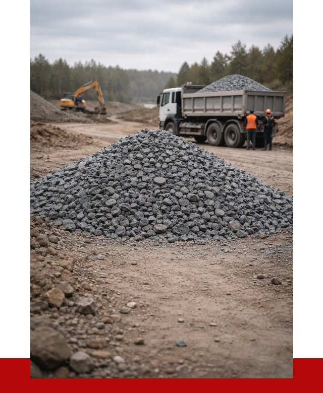 Щебень габбро диабаз фракция 40-70 в Вичуге от 2235 р-ПРОНЕРУДВчг