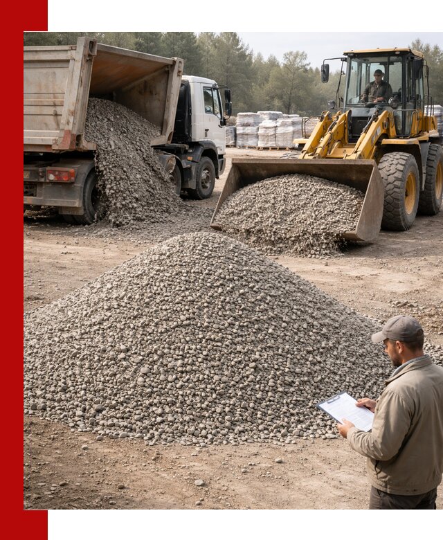 Гравийный щебень фракция 5–10 с доставкой в Вичуге
