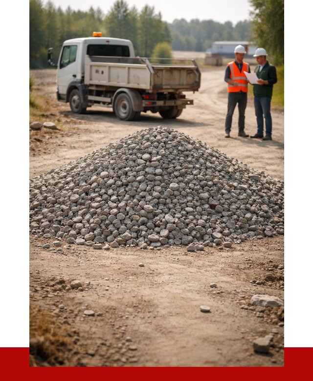 Гравийный щебень фракция 20-40 в Вичуге от 1219 р. | ПРОНЕРУДВчг