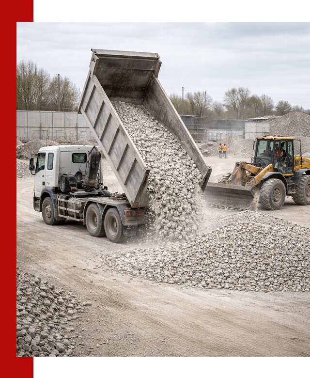 Доставка и продажа известнякового щебня в Вичуге