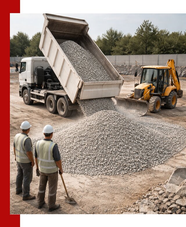 Купить известняковый щебень фракции 5–10 мм с доставкой в Вичуге