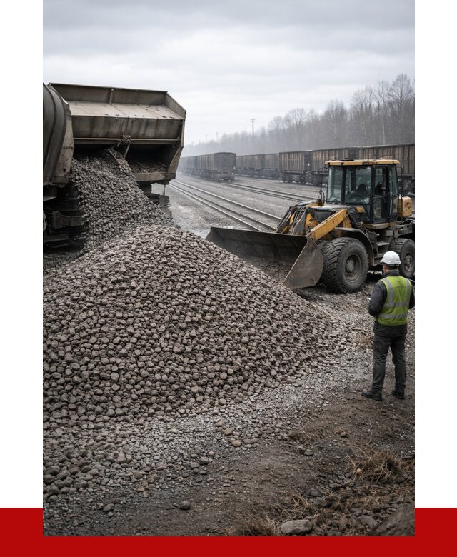 Купить железнодорожный щебень в Вичуге от 2845 р. | ПРОНЕРУДВчг
