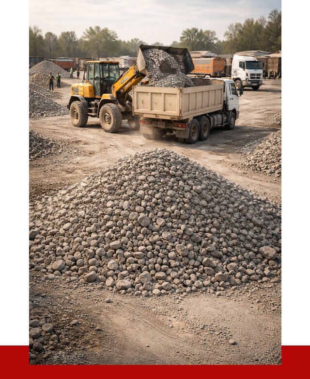 Вторичный щебень фракция 40-70 в Вичуге от 1768 р, ПРОНЕРУДВчг