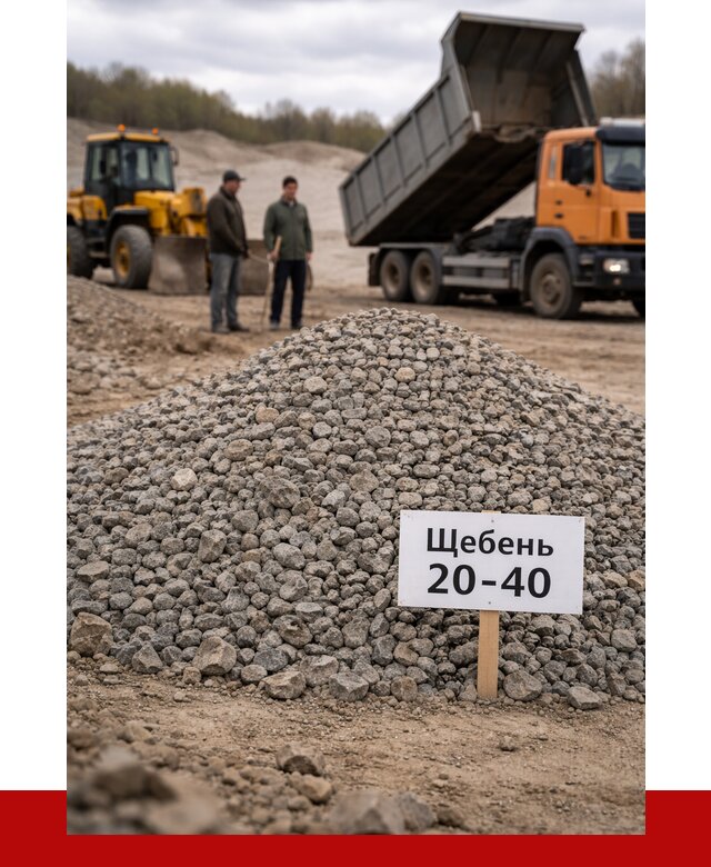 Бетонный щебень фракция 20-40 в Вичуге от 2489 р. | ПРОНЕРУДВчг