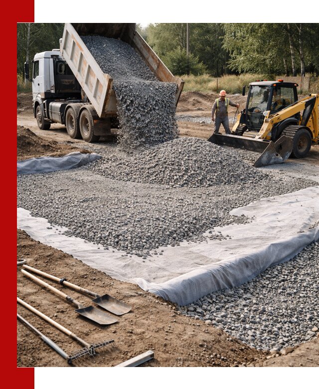 Щебень для фундамента с доставкой в Вичуге