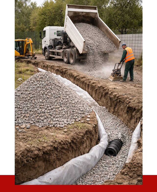 Щебень для дренажа в Вичуге от 1879 р., ПРОНЕРУДВчг доставка