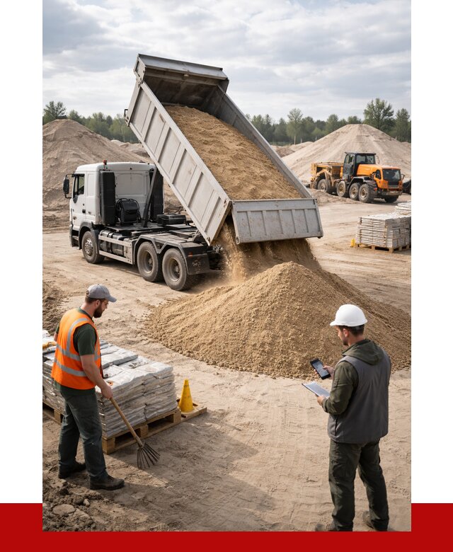 Карьерный песок с доставкой в Вичуге от 3657 р. ПРОНЕРУДВчг