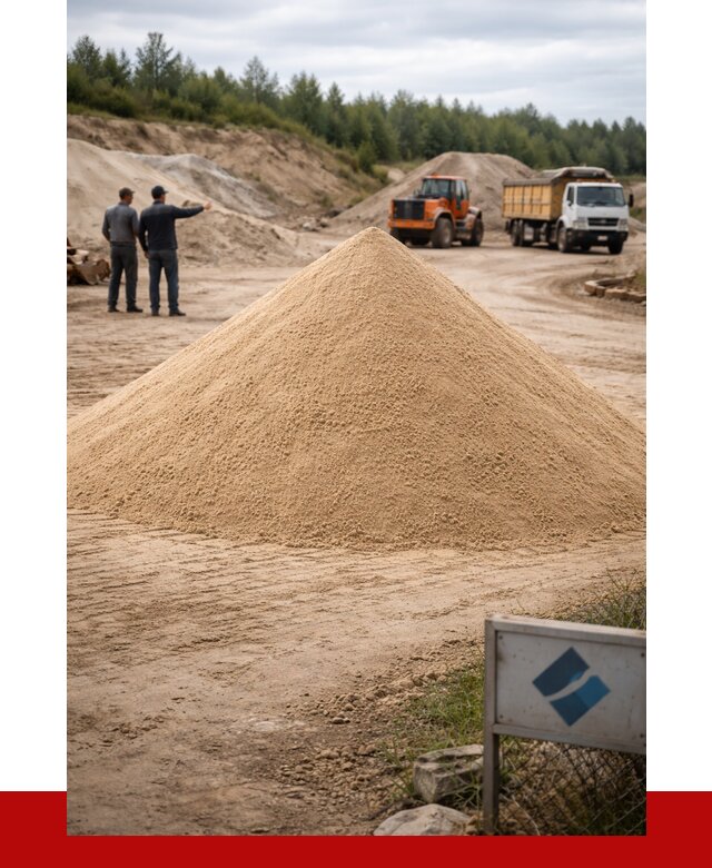 Карьерный песок навалом в Вичуге от 1829 р. | ПРОНЕРУДВчг