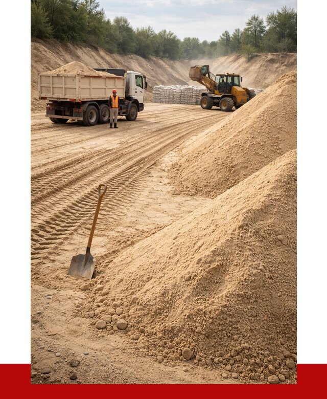 Карьерный песок мелкозернистый в Вичуге от 9143 р. | ПРОНЕРУДВчг