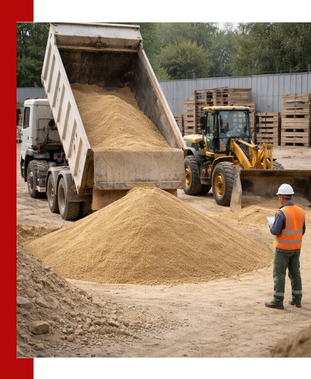 Доставка карьерного мелкозернистого песка в Вичуге