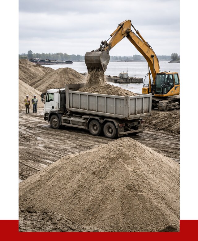 Купить речной песок навалом в Вичуге от 1829 р., ПРОНЕРУДВчг