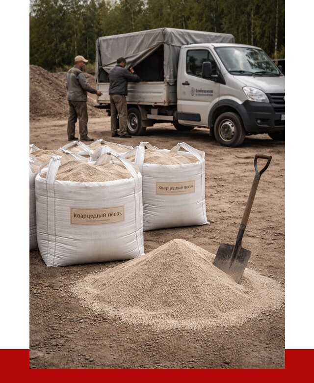 Кварцевый песок для пескоструя в Вичуге от 4572 р. | ПРОНЕРУДВчг