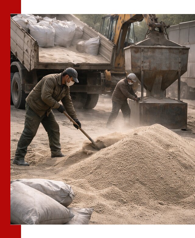 Кварцевый песок для пескоструя в Вичуге — доставка и качество