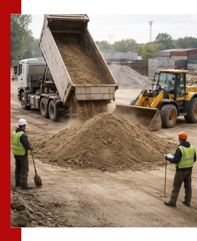 Доставка и продажа пескогрунта оптом и в розницу в Вичуге