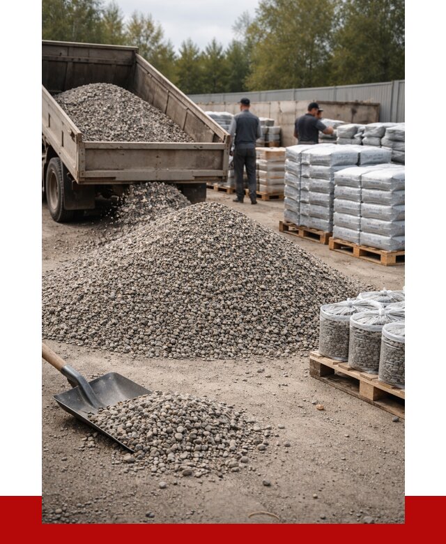 Гравий фракция 5-20 в Вичуге купить от 2337 р. ПРОНЕРУДВчг