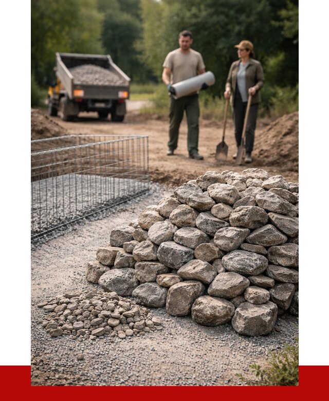 Камень для габионов фракция 100-200 в Вичуге от 4876 р. | ПРОНЕРУДВчг