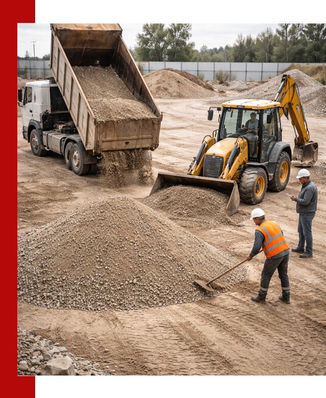 Поставка и доставка ПГС С4 в мешках и самосвалах в Вичуге