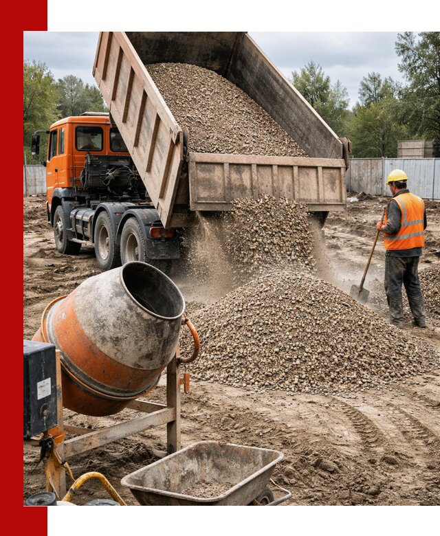 Опгс для бетона с доставкой самосвалом в Вичуге от производителя