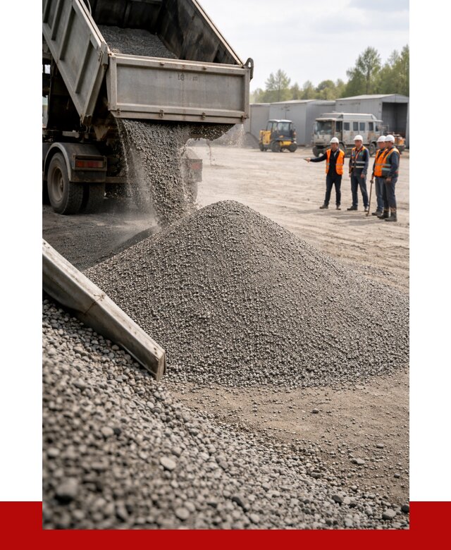 Гравийный отсев 0-5 в Вичуге от 1219 р. с доставкой | ПРОНЕРУДВчг