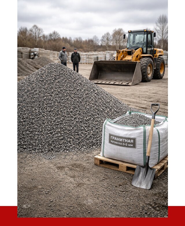 Купить гранитную крошку в Вичуге от 4876 р. с доставкой | ПРОНЕРУДВчг