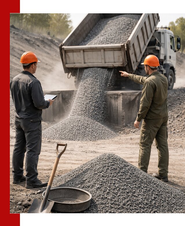 Гранитная крошка фракция 2-5 доставка в Вичуге