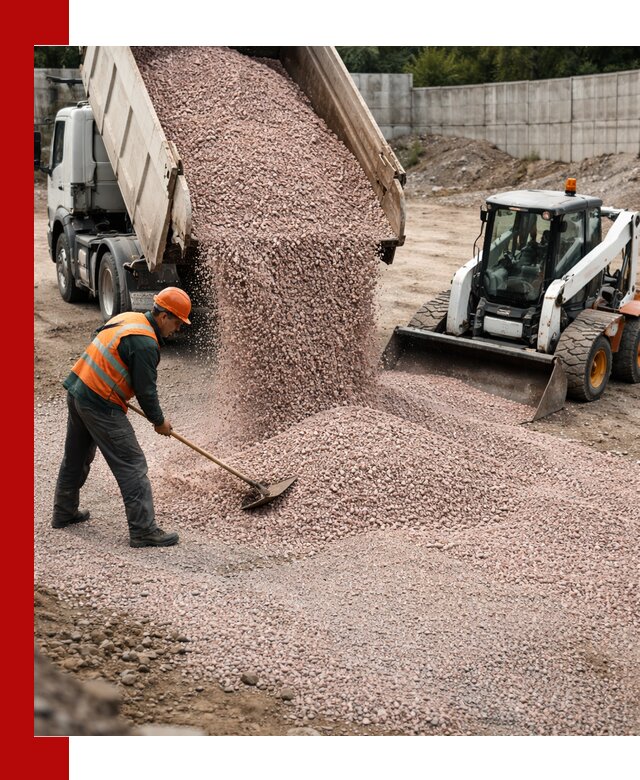 Крошка розовый гранит с доставкой в Вичуге от производителя