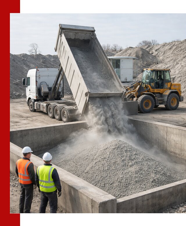 Доставка цемента навалом в Вичуге крупными партиями