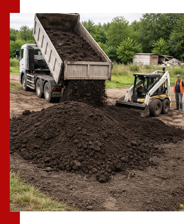 Поставка плодородной земли с доставкой самосвалом в Вичуге