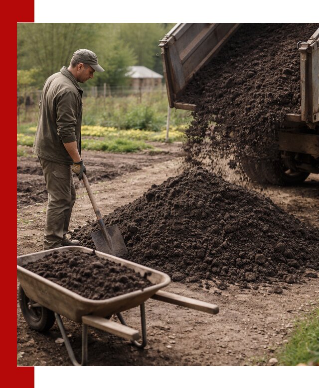 Доставка качественной земли для огорода в Вичуге