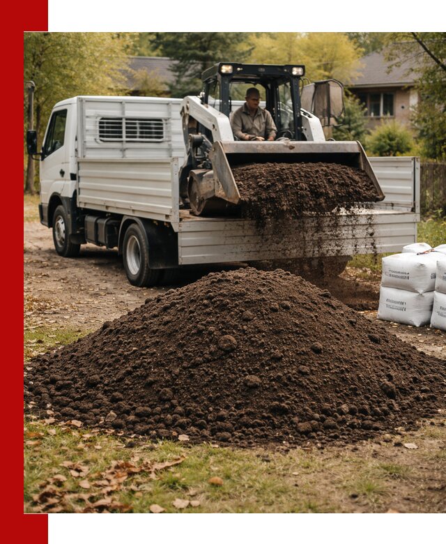 Доставка садовой земли в больших объёмах в Вичуге