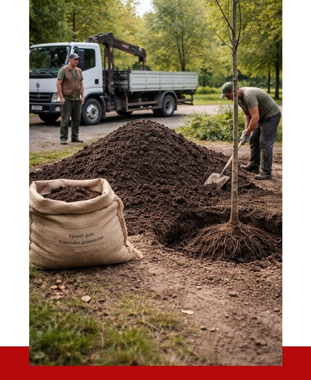 Грунт для посадки деревьев в Вичуге от 1219 р. | ПРОНЕРУДВчг
