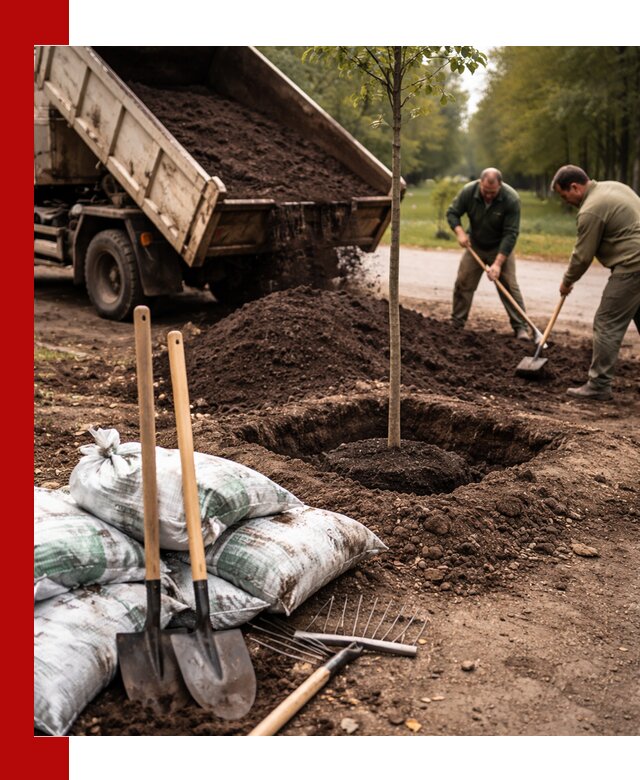 Грунт для посадки деревьев в Вичуге — доставка и подготовка почвы