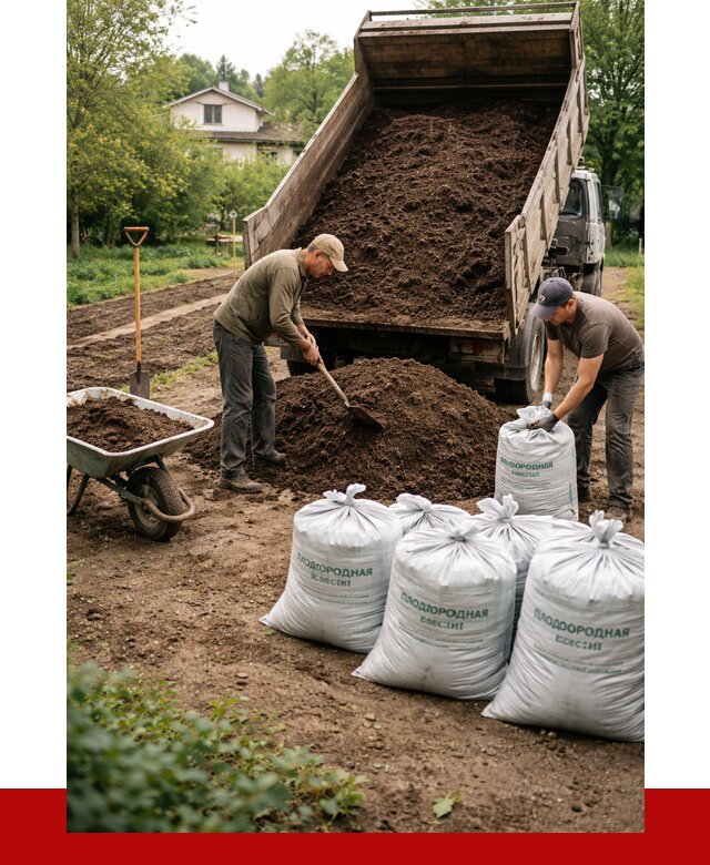 Плодородная смесь в Вичуге от 4267 р./куб с доставкой | ПРОНЕРУДВчг