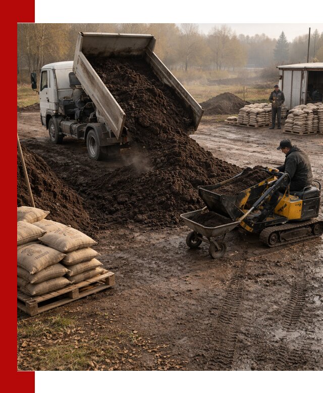 Кислый торф в доставке по выгодным ценам в Вичуге