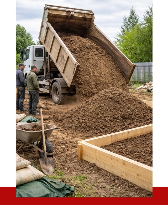 Торфо песчаная смесь в Вичуге с доставкой от 1879 р. | ПРОНЕРУДВчг