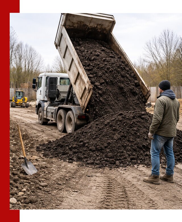 Доставка чернозема навалом в Вичуге быстро и выгодно