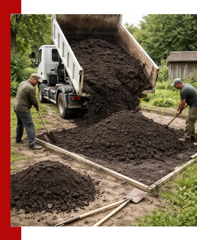 Купить чистый чернозем для огорода с доставкой в Вичуге