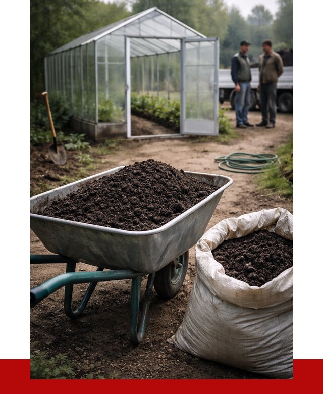 Чернозем для теплицы в Вичуге с доставкой от 1524 р. | ПРОНЕРУДВчг