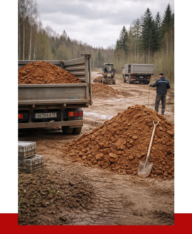 Глина и суглинки в Вичуге от 4572 р. за куб | ПРОНЕРУДВчг