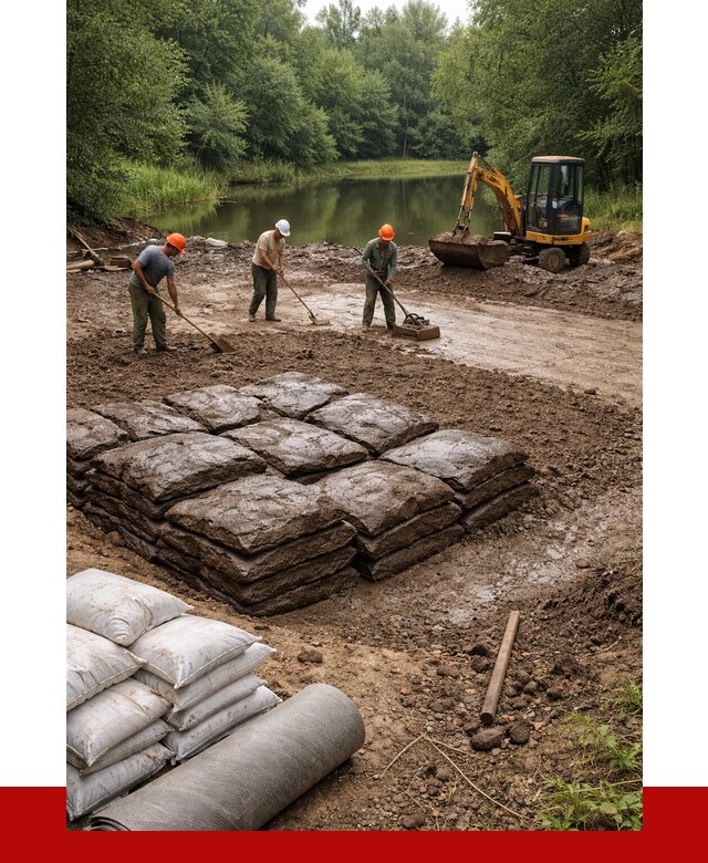 Купить глину для пруда в Вичуге от 4572 р. с доставкой | ПРОНЕРУДВчг