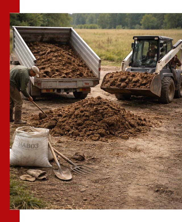 Доставка конского навоза в Вичуге с разгрузкой и доставкой на объект