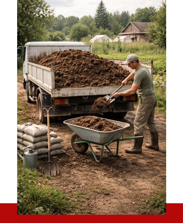 Купить коровий навоз с доставкой в Вичуге от 1829 р. | ПРОНЕРУДВчг