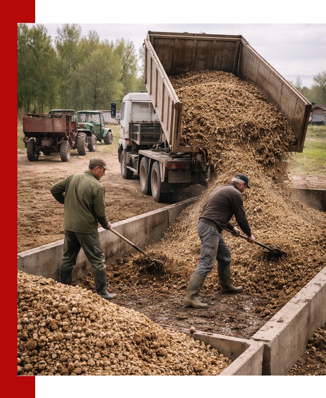 Куриный помет с доставкой в Вичуге оптом и в розницу